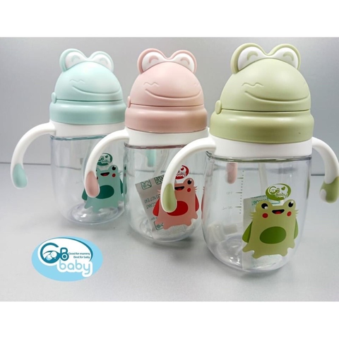 Bình nước tritan ếch 260ml GB Baby