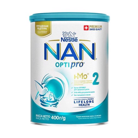  Sữa Nan Nga số 2 (400g) cho bé từ 6-12 tháng 