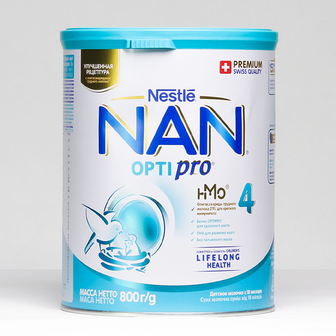  Sữa Nan Nga số 4 (800g) cho bé từ trên 18 tháng 