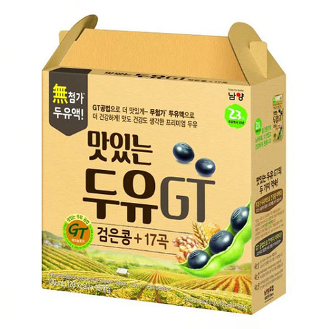 Sữa hạt Namyang GT đậu đen và 17 loại ngũ cốc 190ml (1 xách 16 hộp)