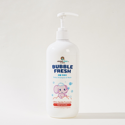  Sữa tắm gội tạo bọt cho bé Bubble Fresh hương phong lữ 