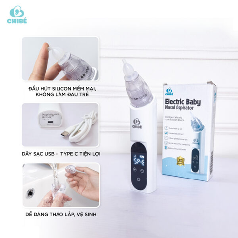  Máy hút mũi trẻ em Chibé 