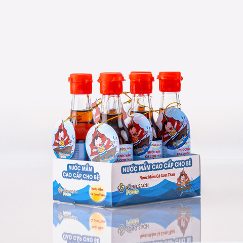 Nước mắm cá cơm than Sống Sạch Food 60ml
