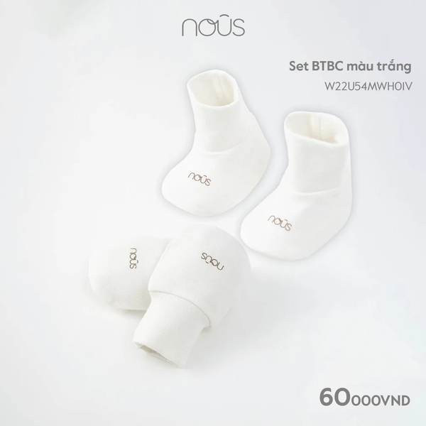  Set BTBC Nous màu trắng 
