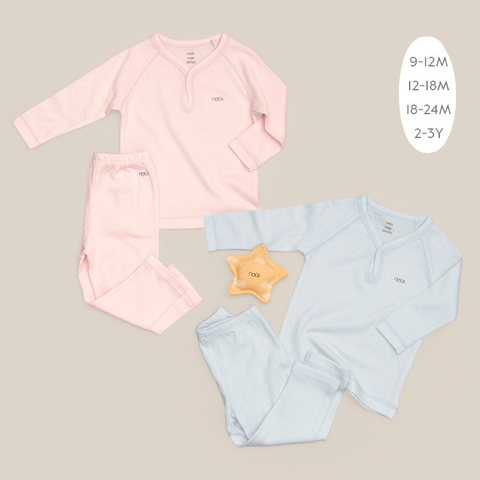  Bộ chui đầu Nous air xanh / hồng 