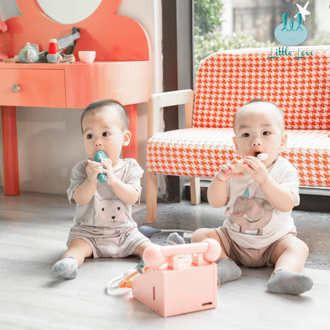  Bộ CTCV Little Love tăm in mặt thú đáng yêu 