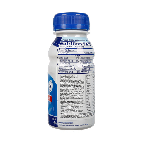  Sữa nước Ensure Original hương vani 237ml 
