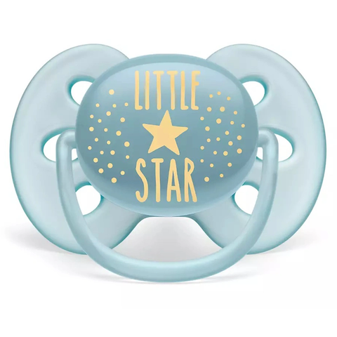  Ty ngậm Avent Little Star màu xanh 6-18M (đơn) 
