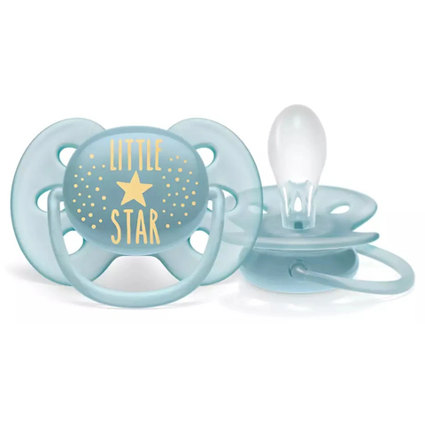  Ty ngậm Avent Little Star màu xanh 6-18M (đơn) 