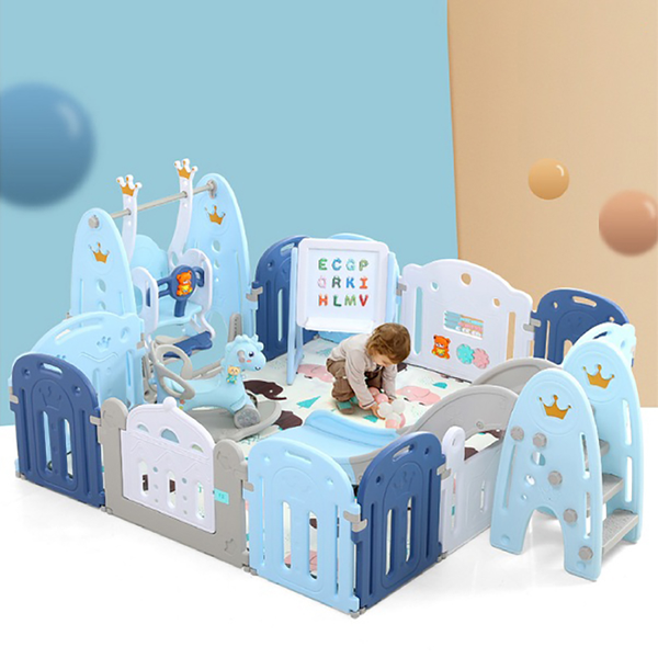  Set quây Holla vương miện 0832 xanh (186x2.16m) 