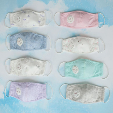 Khẩu trang sợi tre kháng khuẩn lọc bụi Little Love 1-5Y