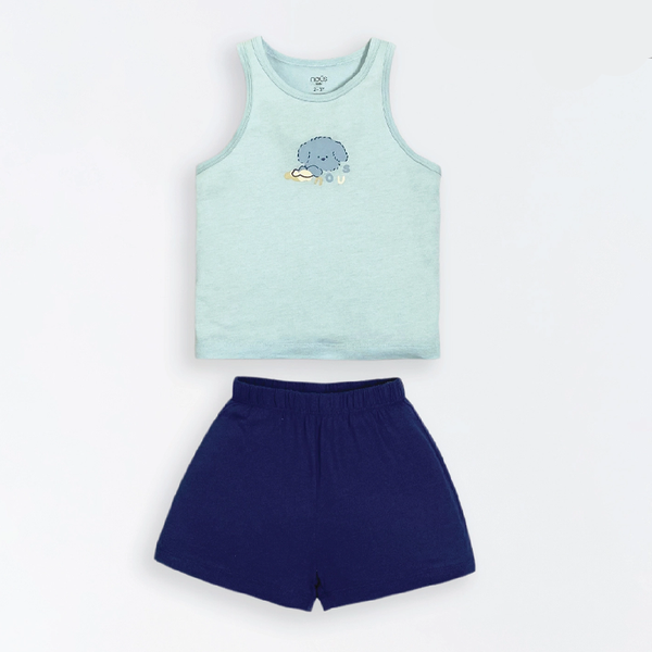  Bộ 3 lỗ Nous Petit xanh cún yêu 