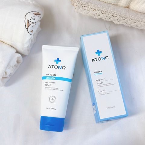 Sữa dưỡng ẩm hữu cơ Oxygen Atono2 160g 0M+