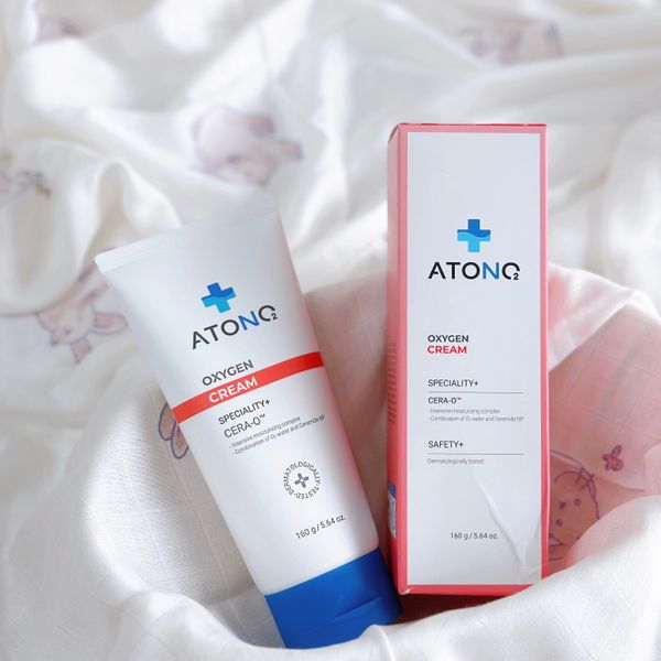  Kem dưỡng ẩm hữu cơ chuyên biệt Oxygen Atono2 160g 0M+ 