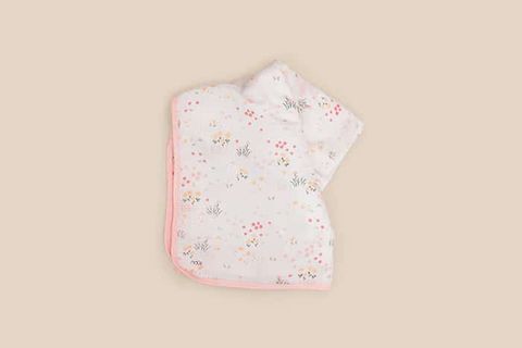  Khăn cotton hoạ tiết vườn hoa Nous 