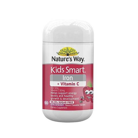  Kẹo Nature's Way bổ sung sắt, vitamin C 560v (2 tuổi+) 