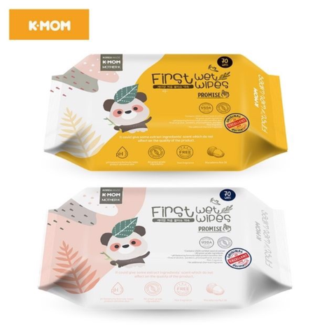  Khăn ướt cao cấp K-Mom Hàn Quốc 