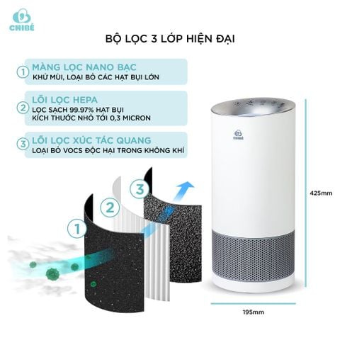  Máy lọc không khí Chibé Fresh 2 CB012 