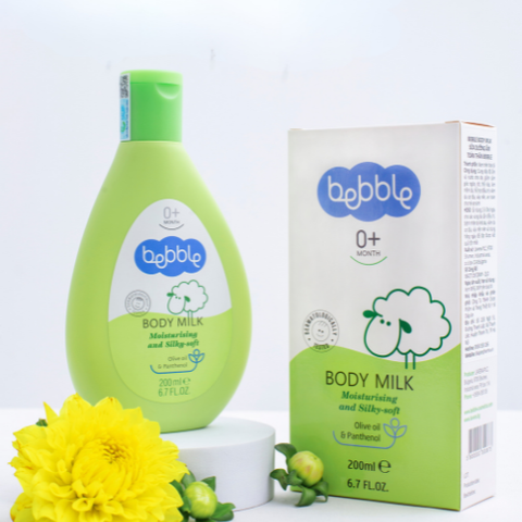  Sữa dưỡng ẩm Bebble Body Milk 200ml 