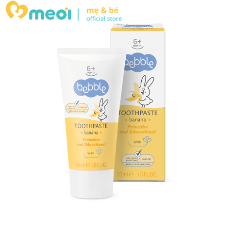  Kem đánh răng Bebble Toothpaste 2hương vị 50ml 