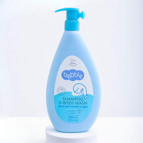 Sữa tắm gội toàn Bebble Shampoo & Body Wash 400ml