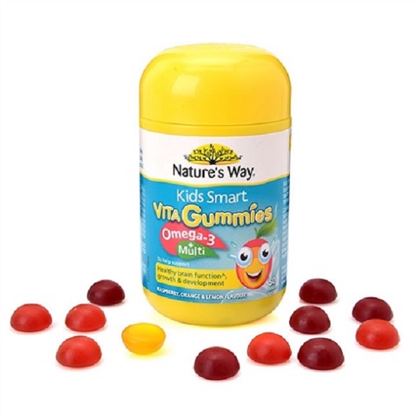 Kẹo Kids Smart Vita Gummies bổ sung Omega 3 và vitamin tổng hợp – Mẹ ơi