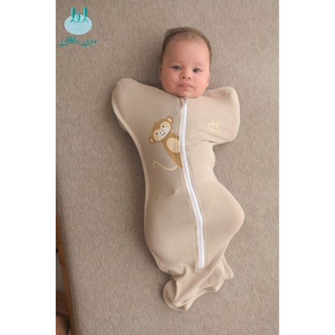  Nhộng chũn Little Love thun tăm cho bé từ 0-6M 