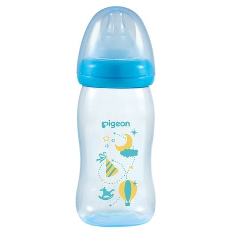  Bình sữa PP plus màu xanh Pigeon 240ml 