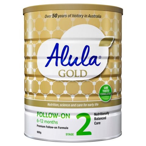  Sữa Alula Gold Úc số 2 900g (6-12M) 