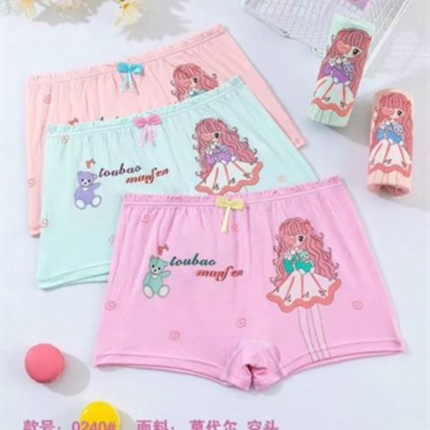  Set 2 chiếc quần chip đùi bé gái size M/L/XL 