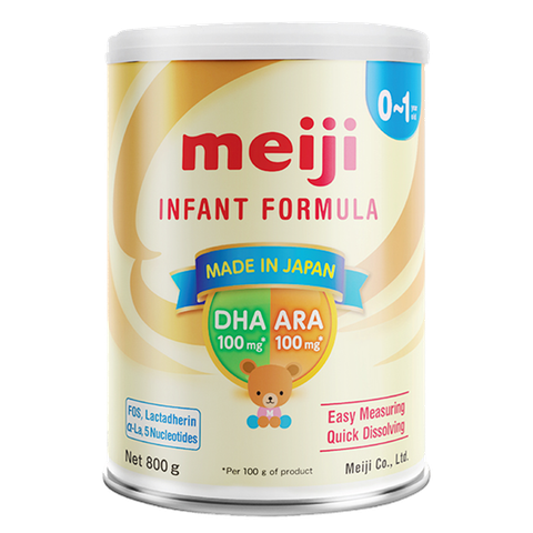  Sữa bột Meiji nhập khẩu số 0 (800g) cho bé 0-12 tháng 