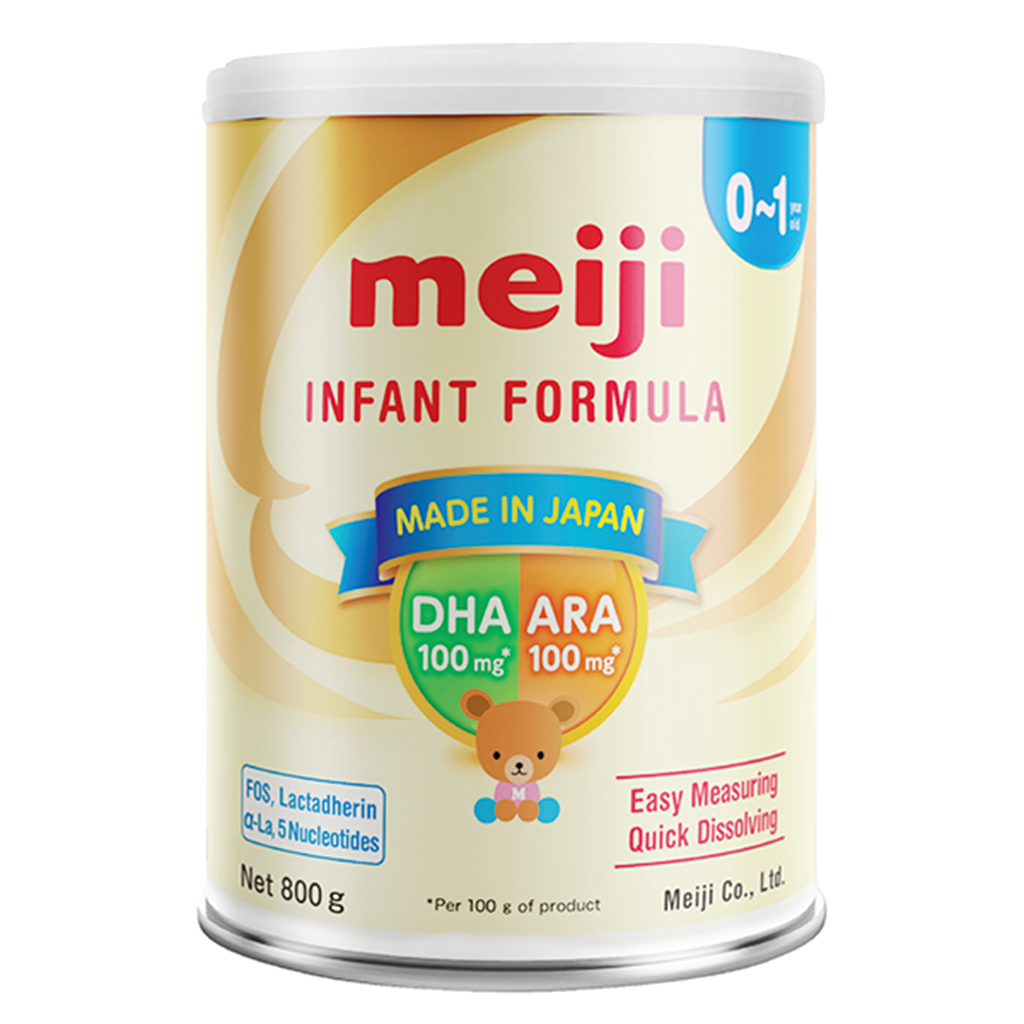 Review sữa bột cho bé: Meiji Infant Formula số 0