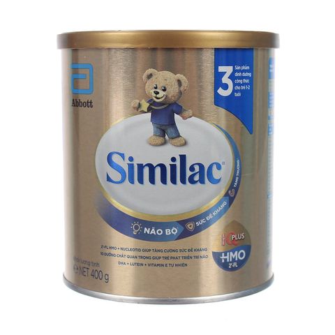  S-Sữa Similac IQ số 3 HMO cho bé 1-2 tuổi 400g 