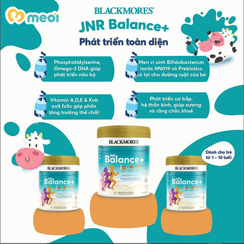  Sữa Blackmores JNR Balance+ 400g (1 - 10 tuổi) 