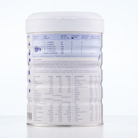 Sữa Bột Dinh Dưỡng Danmilko Miniature Số 1 800g (0-12 Tháng Tuổi)