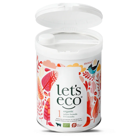  Sữa Let's Eco Organic số 1 cho trẻ từ 0 - 6 tháng 
