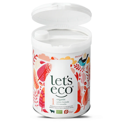  Sữa Let's Eco Organic số 1 cho trẻ từ 0 - 6 tháng 