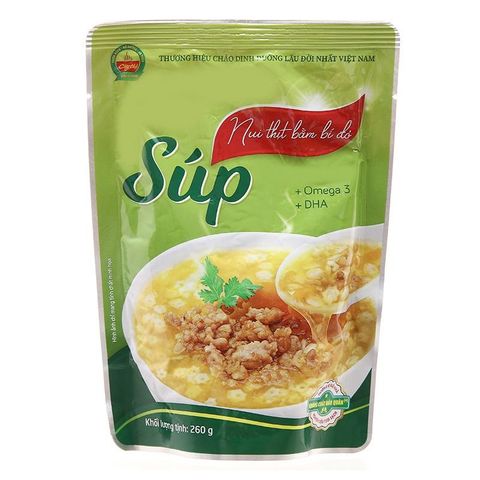Súp Cây Thị nui hải sản tóc tiên 260g