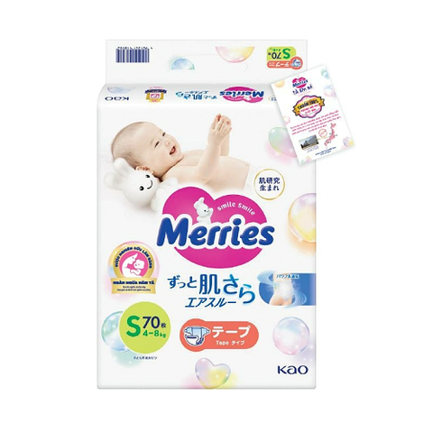  Bỉm dán Merries 