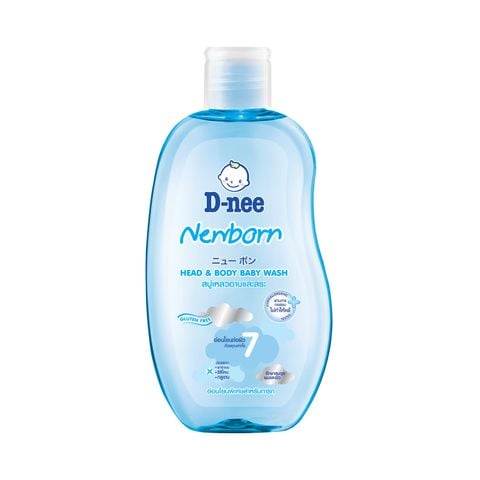  Sữa tắm gội toàn thân Kids D-nee 200ml xanh lá 