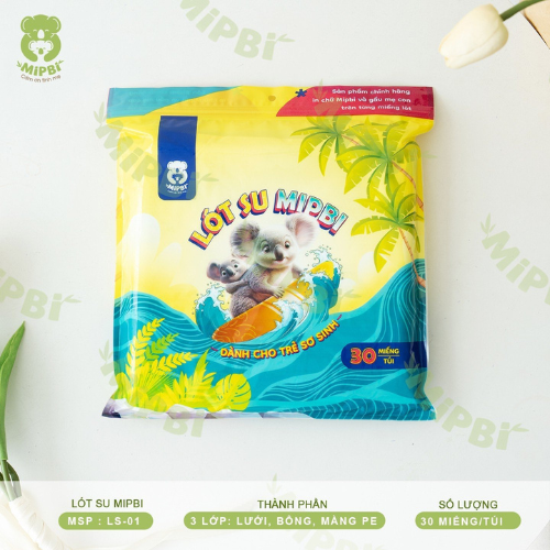  Lót su sơ sinh Mipbi 