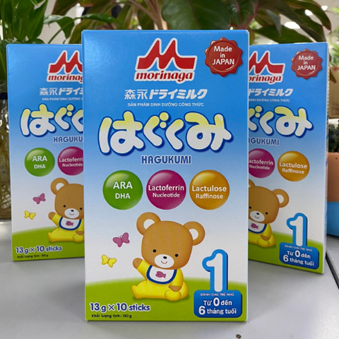 Sữa thanh Morinaga Hagukumi 130g (0-6 tháng tuổi) 