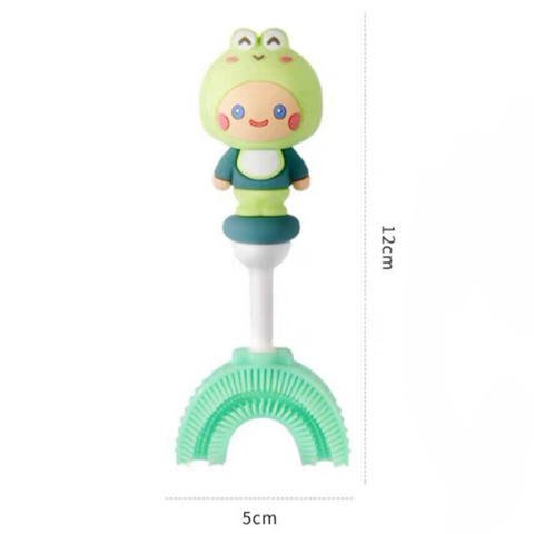 Bàn chải chữ U hoạt hình 3D HT622 cho bé
