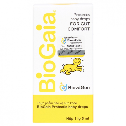 Men vi sinh BIOGAIA 5ml nhập khẩu chính hãng