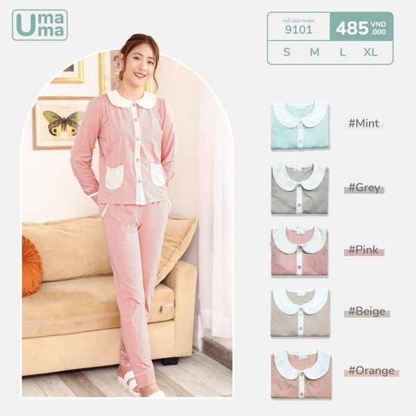  QA sau sinh Uma cổ sen U9101 