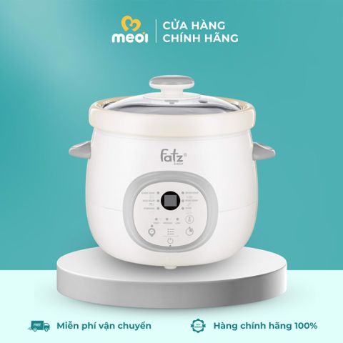  Nồi nấu cháo chậm 1,5L Slow 5 Fatz thông mình, hẹn giờ 