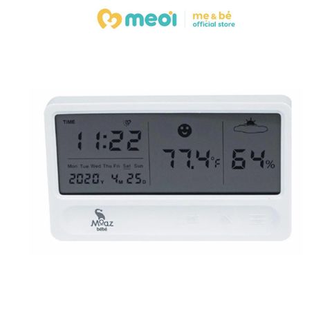  Thiết bị đo độ ẩm và nhiệt độ phòng Moaz Bébé MB-027 