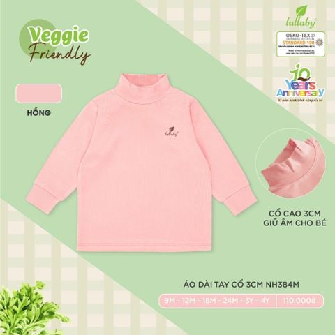 Áo DT cổ 3cm Lullaby NH384M