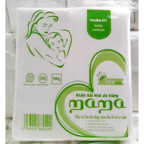  Khăn Vải Khô Đa Năng MaMa 900gr 