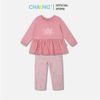 Bộ dài raglan Jungle hồng 36m Chaang